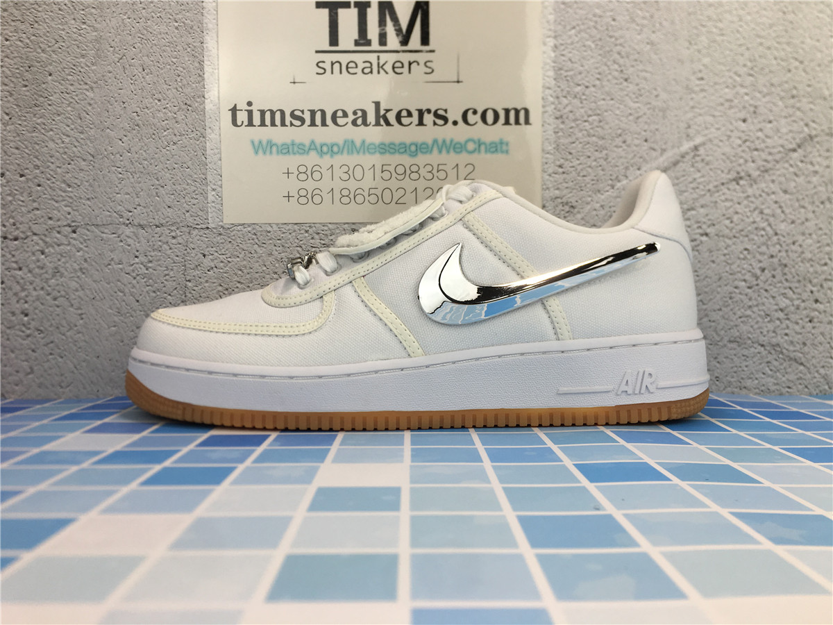 Travis Scott x Nike Air Force 1 Low Travis Scott-White AQ4211 100